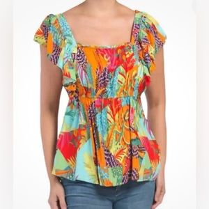BNWT Racheal Zoe top 2X